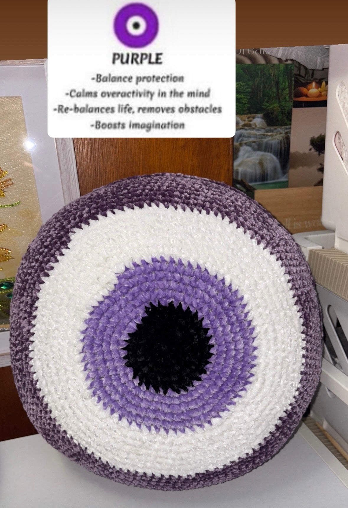 Evil Eye Pillow