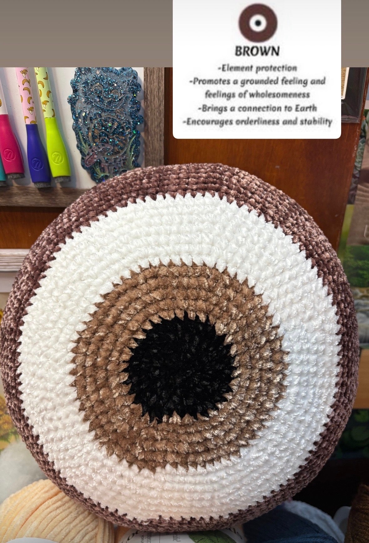 Evil Eye Pillow
