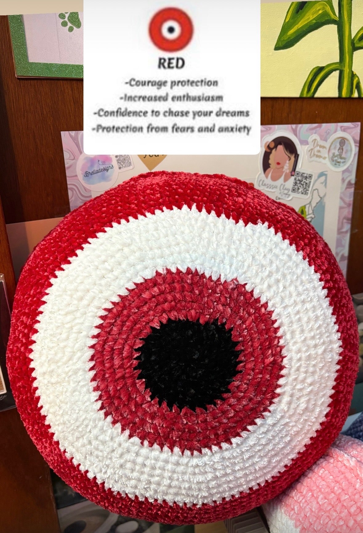 Evil Eye Pillow