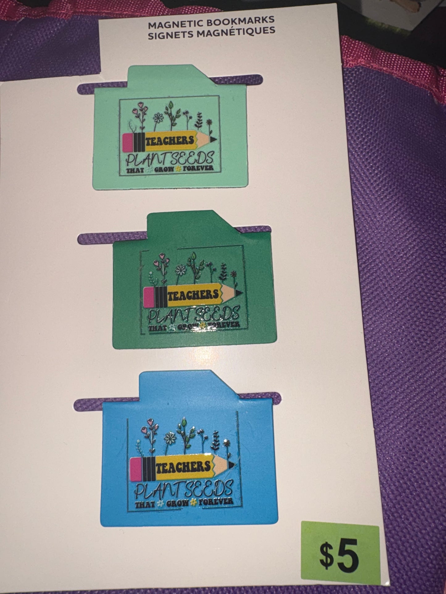 Magnetic Bookmarks