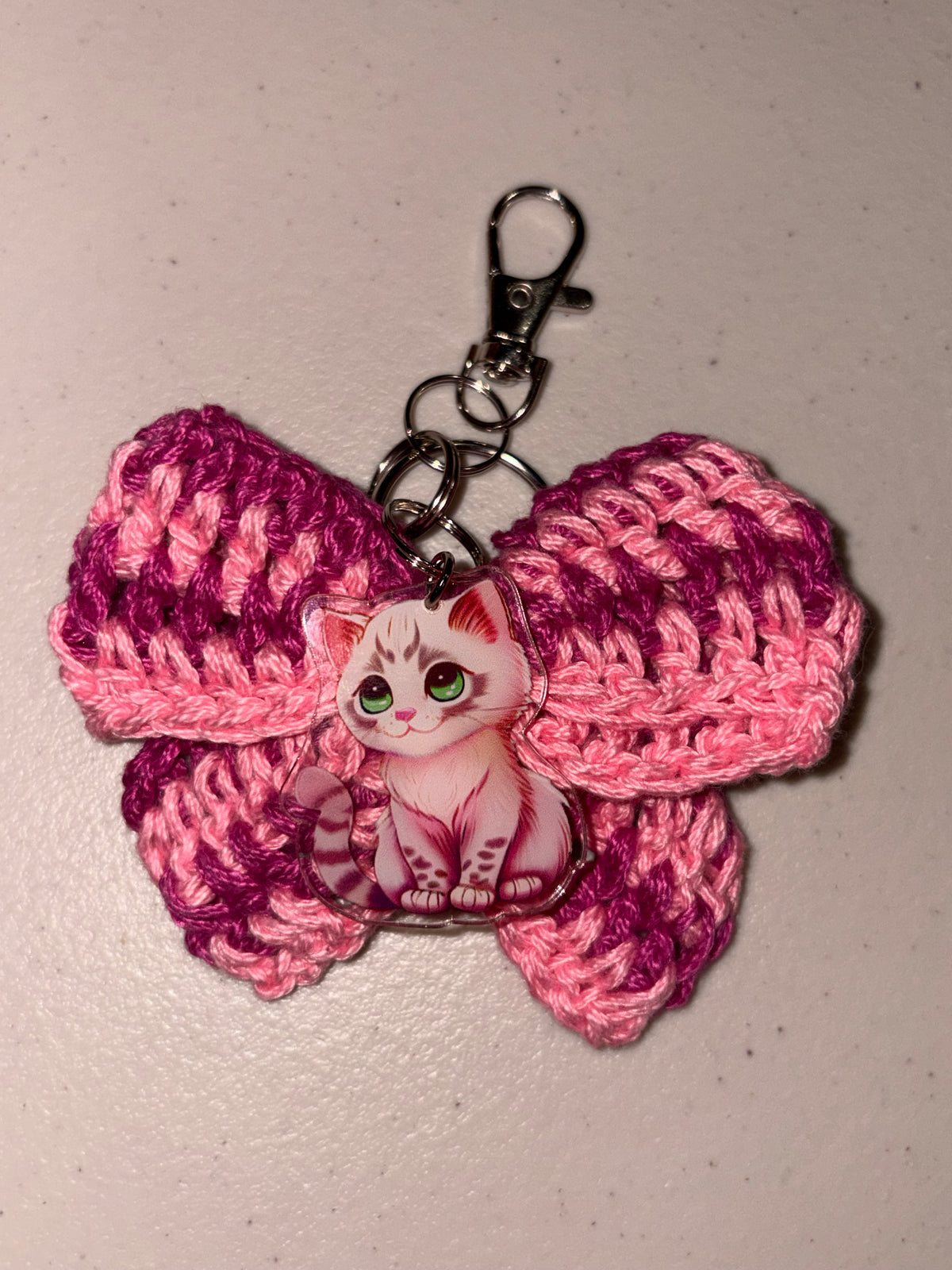 Bow & Charm Keychains (mini)